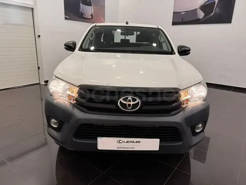 Usado Toyota HiLux 150 CV (110 kW) 2019 Blanco Pickup/Camioneta
