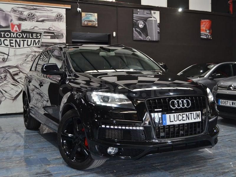 Usado Audi Q7 S-Line 245 CV (180 kW) 2013 Negro SUV