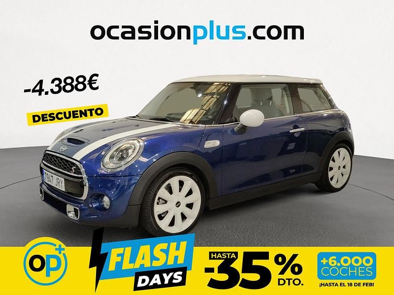 Usado Mini Cooper S 192 CV (141 kW) 2016 Azul Utilitario