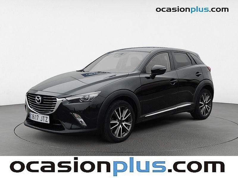 Negro Usado 2016 Mazda CX-3 Luxury SUV | 14.500 € (Precio justo) - Imagen 1/4