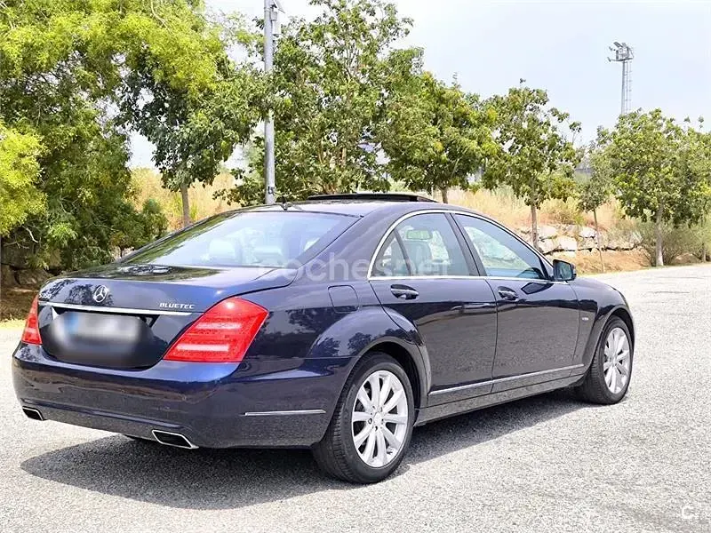 Usado Mercedes S350 258 CV (189 kW) 2012 Azul Berlina