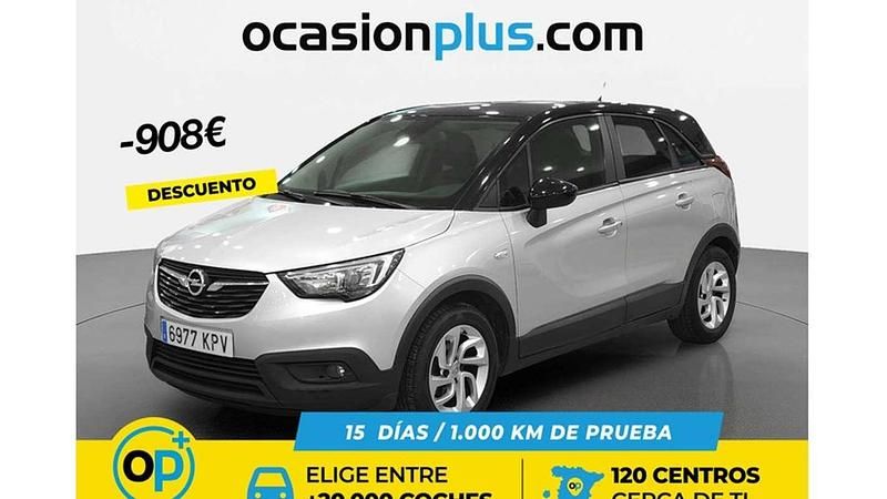 Usado Opel Crossland X Selective 82 CV (60 kW) 2018 Plateado SUV