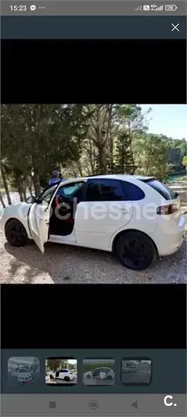 Begagnad Seat Ibiza Reference 80 HK (58 kW) 2009 Vit Sedan