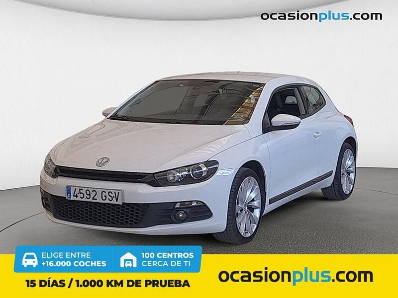 Rojo Usado 2010 VW Scirocco Coupe | 11.800 € (Precio justo) - Imagen 1/4