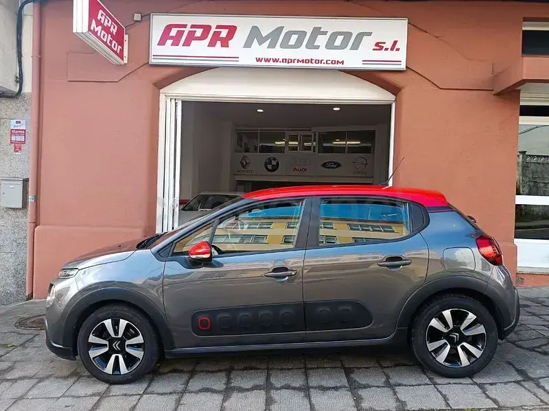 Usado Citroën C3 Feel 99 CV (72 kW) 2019 Gris / plata Utilitario