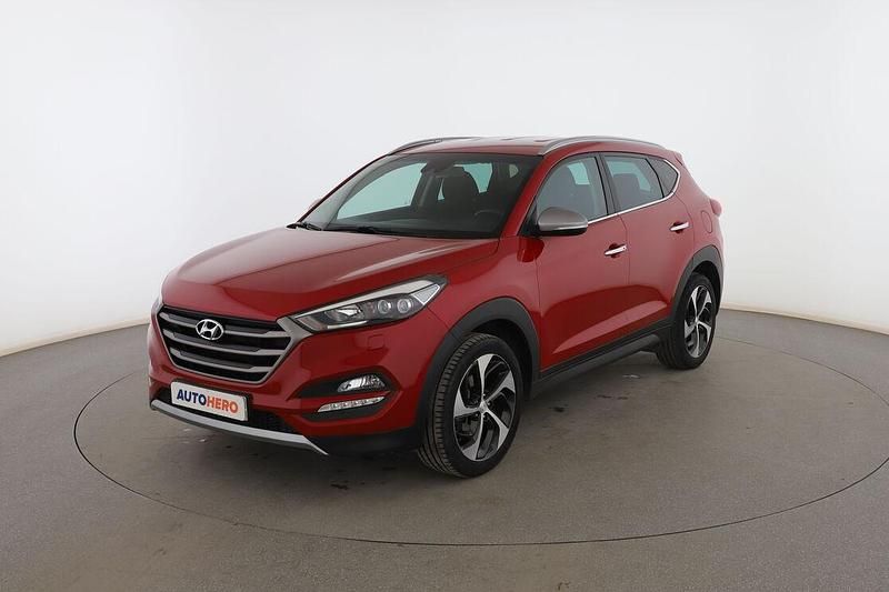 Rojo Usado 2018 Hyundai Tucson SUV | 21.399 € (Precio justo) - Imagen 1/3