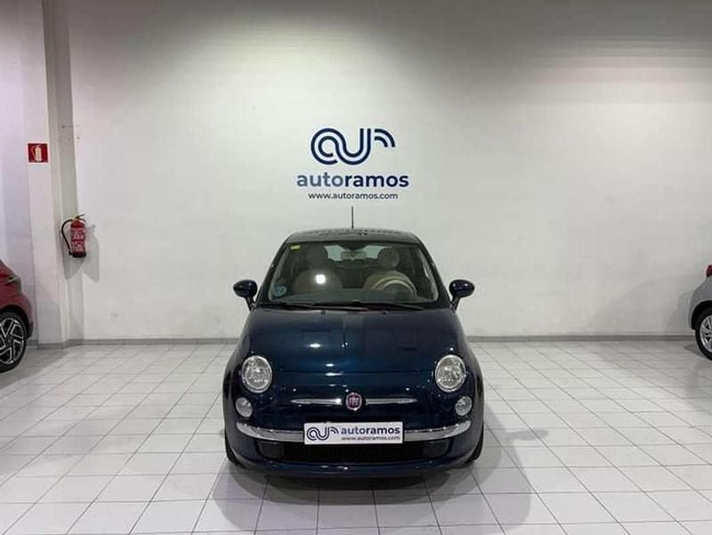 Usado Fiat 500 Lounge 69 CV (50 kW) 2015 Azul Utilitario