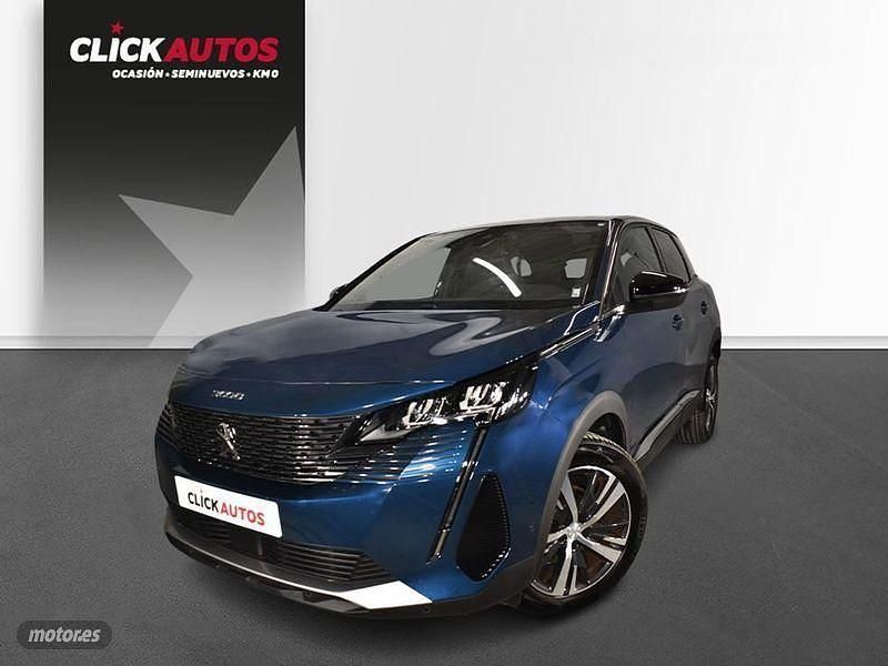 Azul Usado 2023 Peugeot 3008 Allure SUV | 18.750 € (Precio justo) - Imagen 1/3