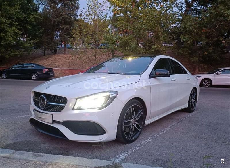 Usado Mercedes CLA220 177 CV (130 kW) 2016 Blanco Berlina
