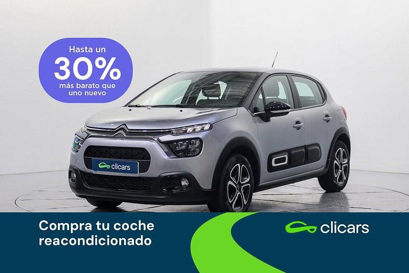 Gris Usado 2024 Citroën C3 PureTech Berlina | 12.990 € (Precio justo) - Imagen 1/4