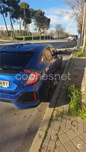 Usado Honda Civic Elegance 129 CV (94 kW) 2018 Azul Berlina
