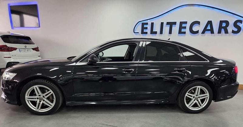 Usado Audi A6 S-Line 190 CV (139 kW) 2018 Negro Berlina