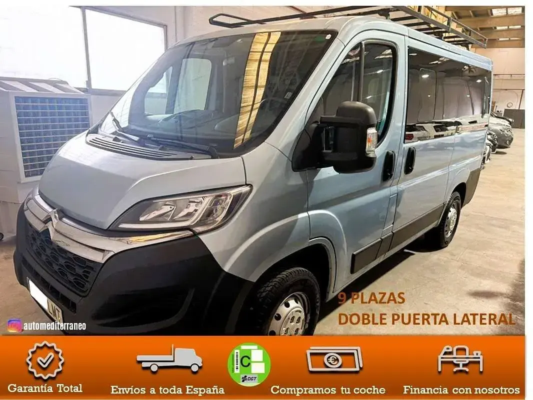 Usado Citroën Jumper 110 CV (80 kW) 2021 Azul Monovolumen