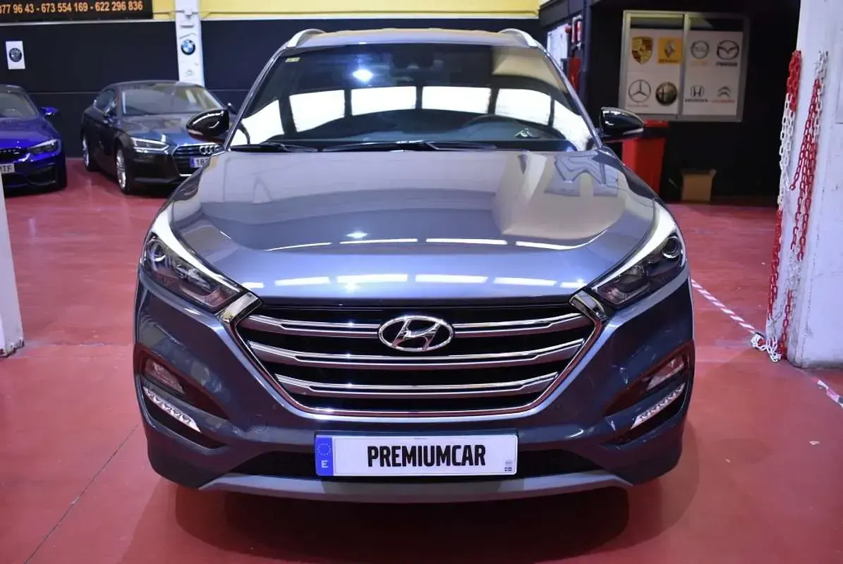 Begagnad Hyundai Tucson 132 HK (97 kW) 2018 Grå SUV