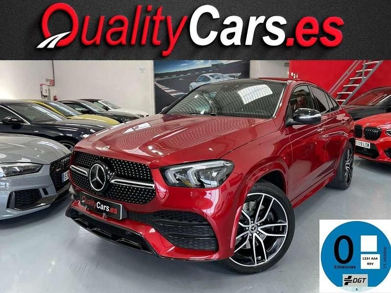Usado Mercedes GLE350 320 CV (235 kW) 2022 Rojo Coupe