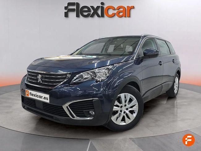 Usado Peugeot 5008 Active 130 CV (95 kW) 2019 Azul Monovolumen