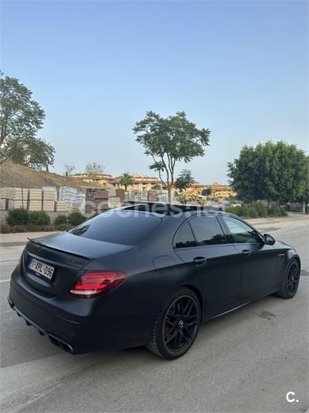 Usado Mercedes E63S AMG 612 CV (450 kW) 2018 Negro Berlina