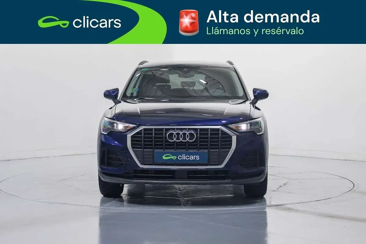 Usado Audi Q3 150 CV (110 kW) 2021 Azul SUV