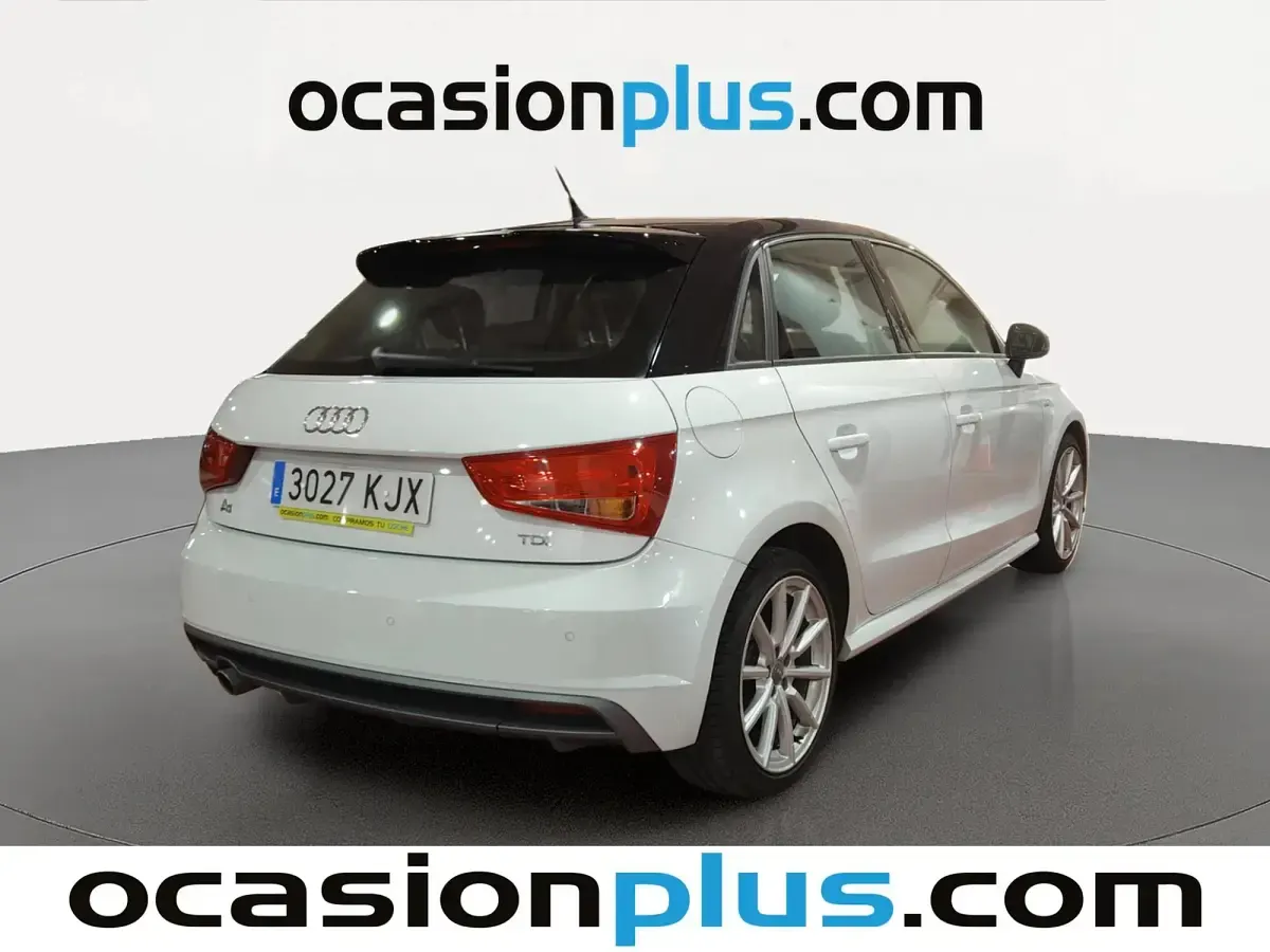 Usado Audi A1 Sportback 90 CV (66 kW) 2018 Blanco Utilitario