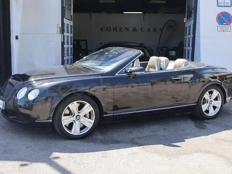 Usado Bentley Continental GT Convertible 560 CV (411 kW) 2006 Negro Descapotable