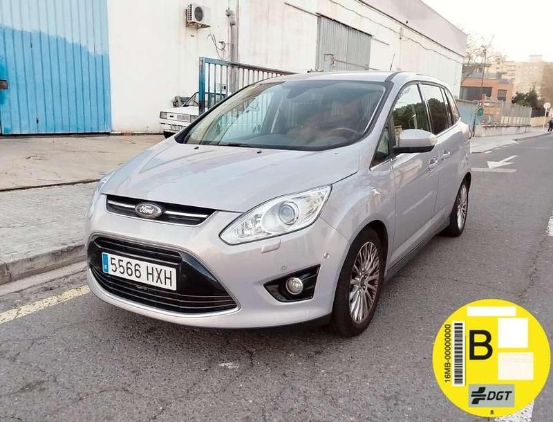 Usado Ford Grand C-Max Titanium 116 CV (85 kW) 2014 Gris Monovolumen