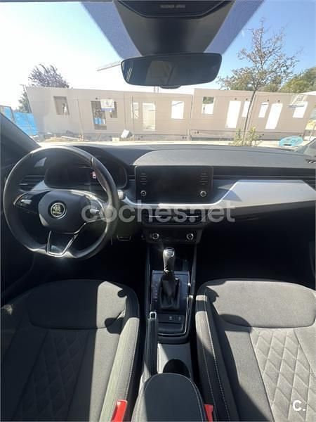 Usado Skoda Scala Monte Carlo 150 CV (110 kW) 2021 Azul Utilitario