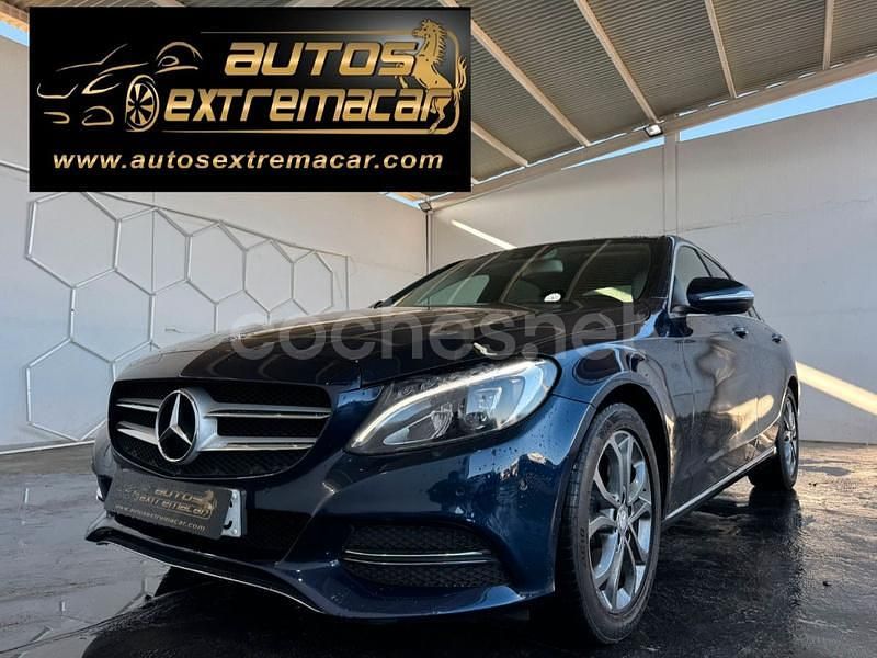 Azul Usado 2014 Mercedes C220 Berlina | 11.499 € (Super precio) - Imagen 1/4