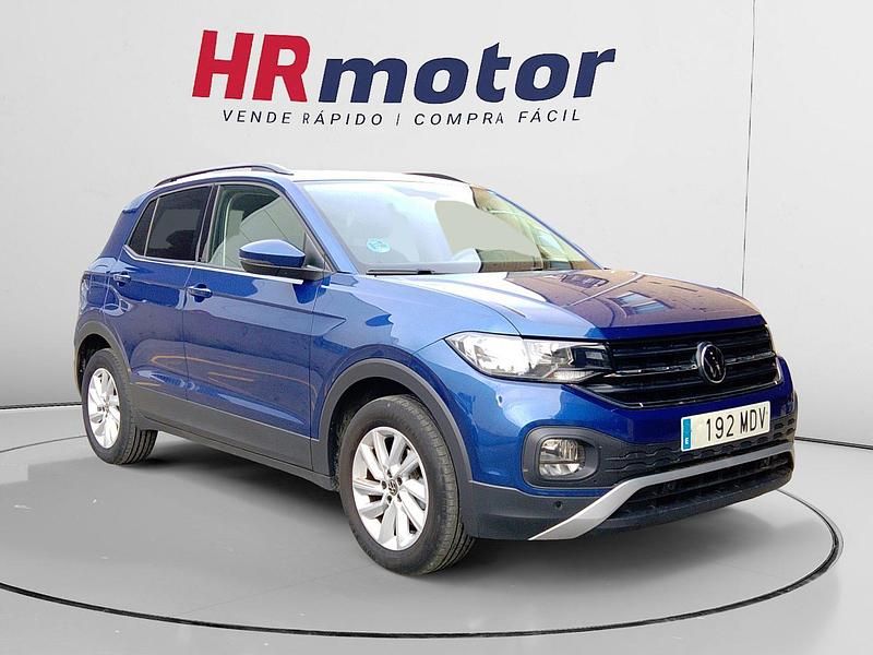 Usado VW T-Cross Advance 110 CV (80 kW) 2022 Azul SUV