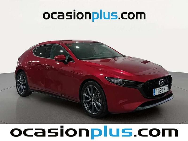 Usado Mazda 3 122 CV (89 kW) 2019 Rojo Utilitario
