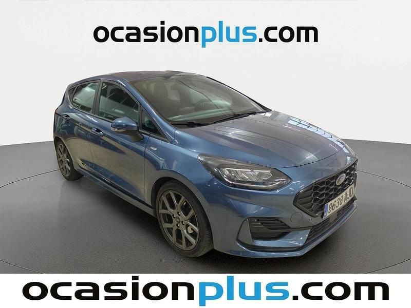 Usado Ford Fiesta ST-Line 125 CV (91 kW) 2023 Azul Utilitario