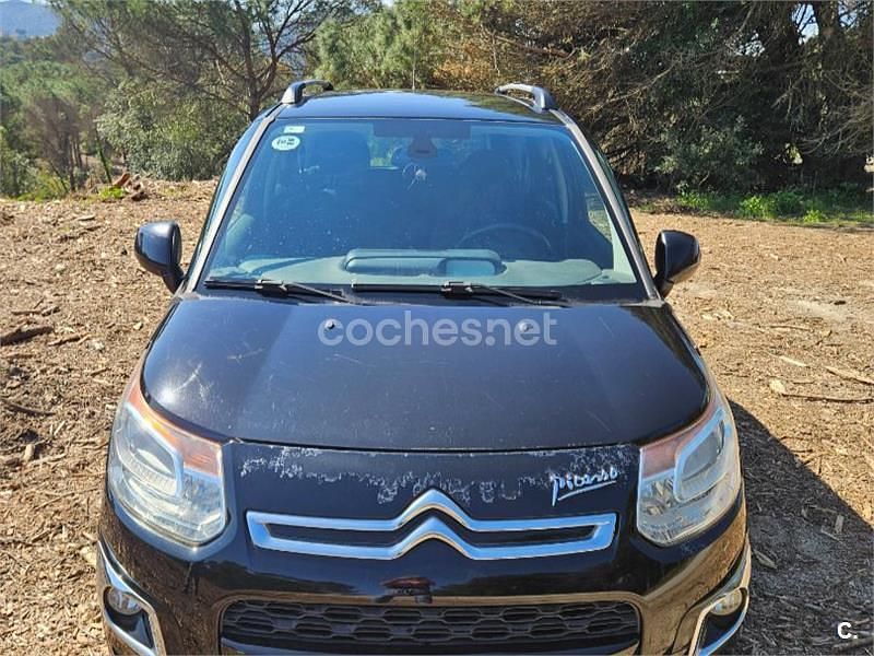 Usado Citroën C3 Picasso Attraction 92 CV (67 kW) 2015 Negro Monovolumen