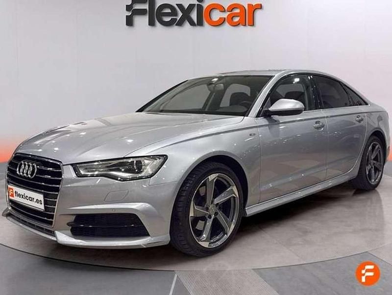 Usado Audi A6 190 CV (139 kW) 2017 Gris Berlina