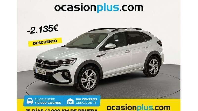 Plateado Usado 2022 VW Taigo R-line SUV | 21.355 € (Buen precio) - Imagen 1/1