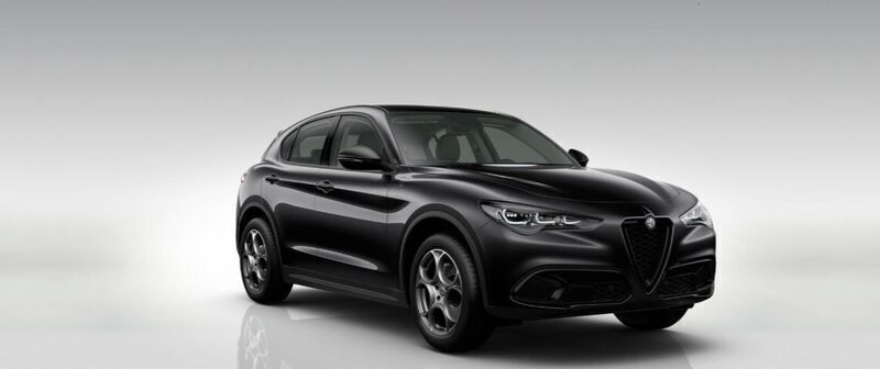 Negro Usado 2023 Alfa Romeo Stelvio Sprint SUV | 47.600 € - Imagen 1/4