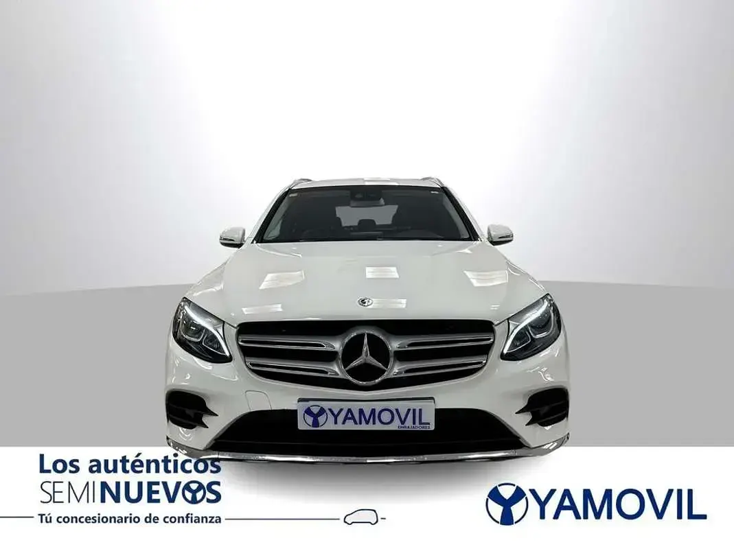 Usado Mercedes GLC220 170 CV (125 kW) 2018 Blanco SUV