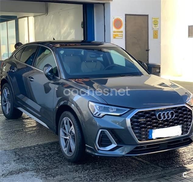 Usado Audi Q3 Sportback S-Line 150 CV (110 kW) 2021 Gris / plata SUV