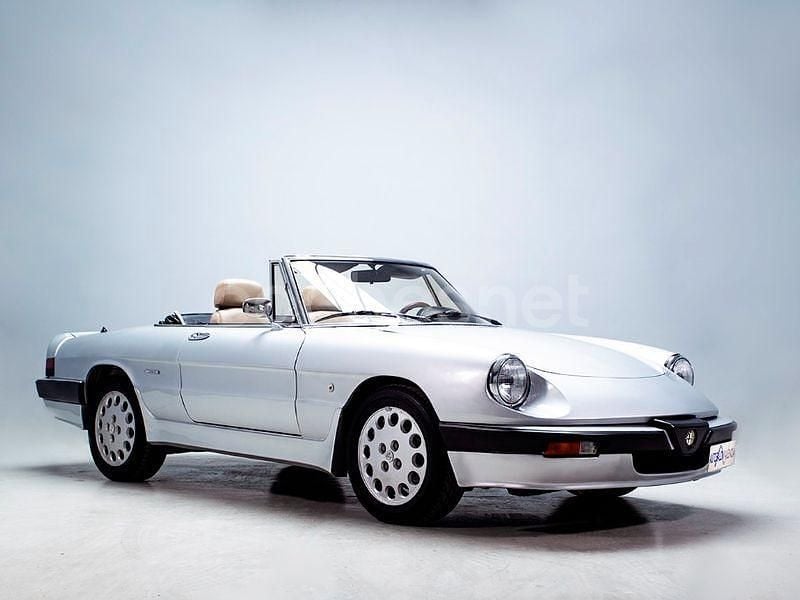 Gris Usado 1990 Alfa Romeo Spider Quadrifoglio Descapotable | 19.900 € - Imagen 1/4