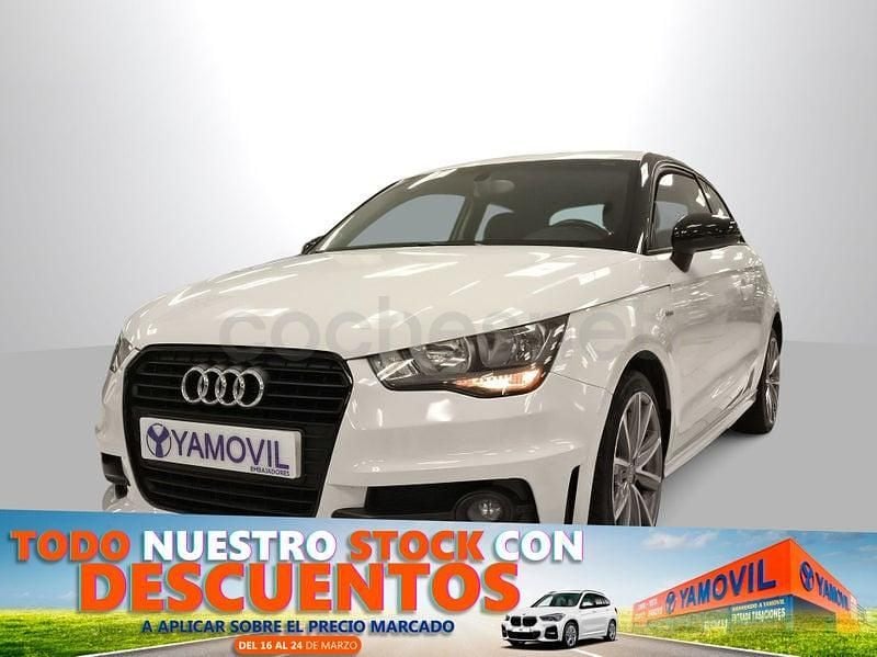 Usado Audi A1 Comfort 86 CV (63 kW) 2014 Blanco Utilitario