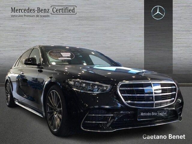 Usado Mercedes S350 AMG line 313 CV (230 kW) 2024 Negro Berlina