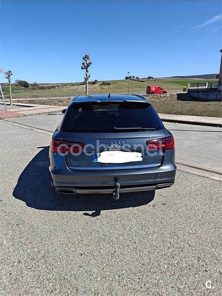 Usado Audi A6 S-Line 190 CV (139 kW) 2015 Gris / plata Familiar