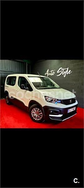Blanco Usado 2022 Peugeot Rifter Active Monovolumen | 19.490 € (Precio justo) - Imagen 1/4