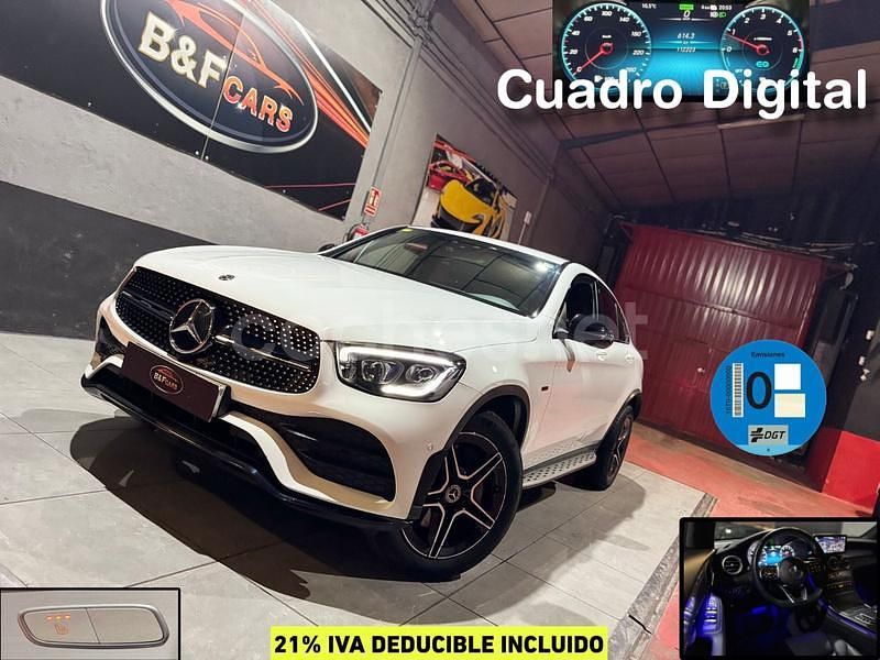 Blanco Usado 2020 Mercedes GLC300e Coupe | 39.990 € (Precio justo) - Imagen 1/4