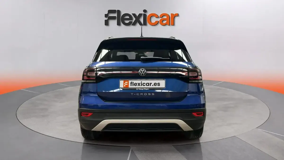 Usado VW T-Cross Advance 95 CV (69 kW) 2021 Azul SUV