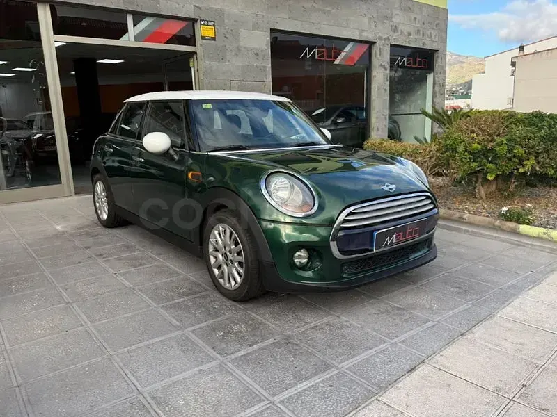 Usado Mini Cooper D 116 CV (85 kW) 2015 Verde Utilitario
