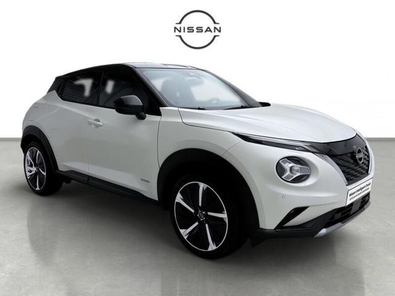 Lunar white metalizado techo midnight black Usado 2023 Nissan Juke SUV | 25.900 € (Precio justo) - Imagen 1/4