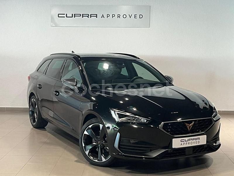 Negro Usado 2024 Cupra Leon Familiar | 26.900 € (Precio justo) - Imagen 1/4
