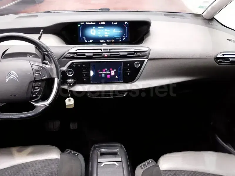 Usado Citroën Grand C4 Picasso Exclusive 150 CV (110 kW) 2014 Gris / plata Monovolumen