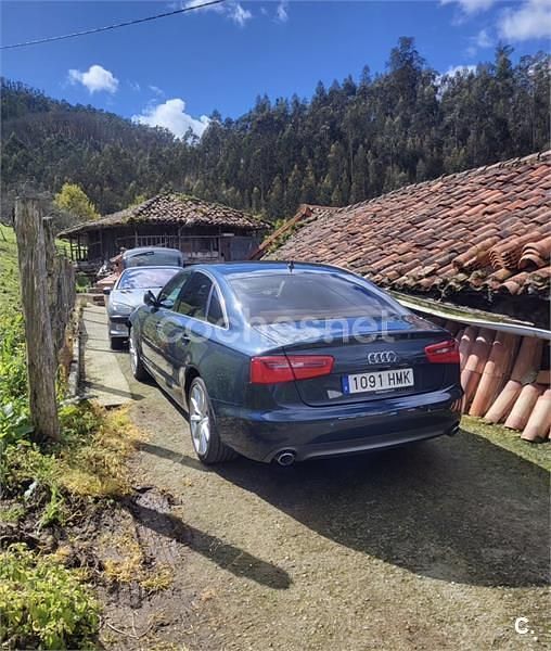 Usado Audi A6 313 CV (230 kW) 2012 Azul Berlina