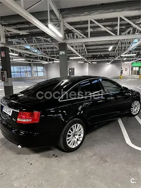 Usado Audi A6 140 CV (102 kW) 2008 Negro Berlina