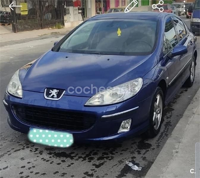 Usado Peugeot 407 136 CV (100 kW) 2005 Azul Berlina